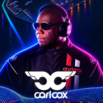 Carl Cox, official 2026 Race Weekend artist artwork